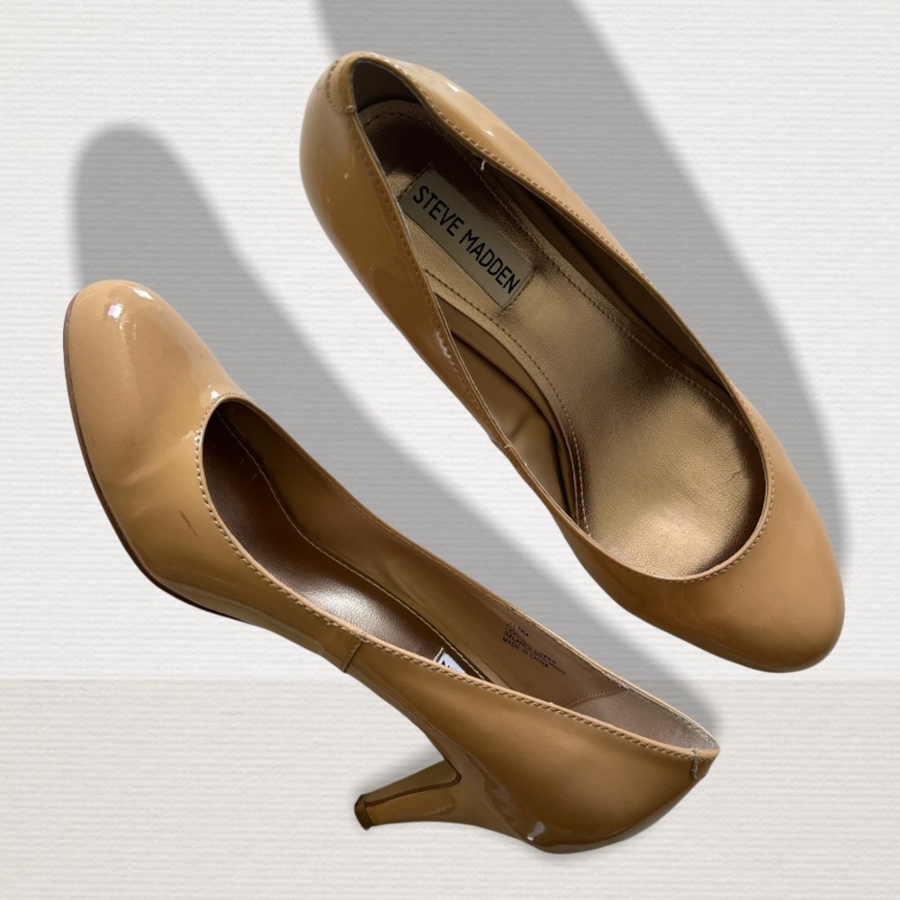 👠 GUC👠 STEVE MADDEN Ulltra Nude Pumps ~ 8.5